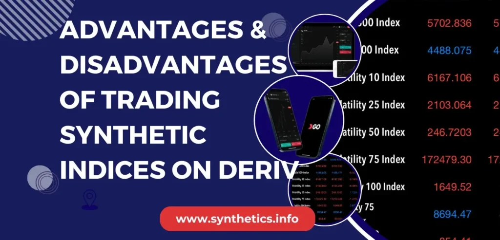 Advantages & Disadvantages of Trading Synthetic Indices on Deriv