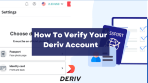 Как подтвердить свою учетную запись Deriv