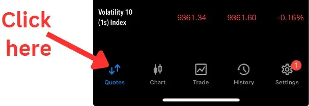 How to add Synthetic indices on MT5 mobile