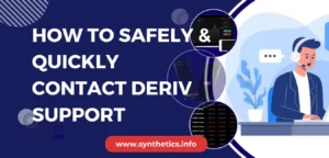 How To Contact Deriv Support